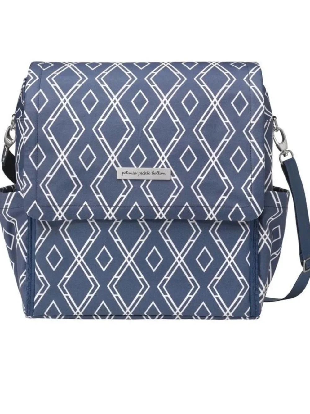 Petunia Pickle Bottom Boxy Backpack Glazed Indigo Diaper Bag